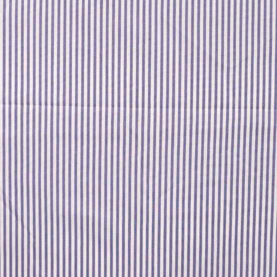 Katoen met blauwe strepen - Qjutie & the Qjutest